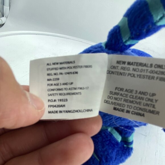 PJ Masks Catboy Plush Stuffed Animal 8" Blue Disney Junior Show Soft Toy Blue - Picture 6 of 10